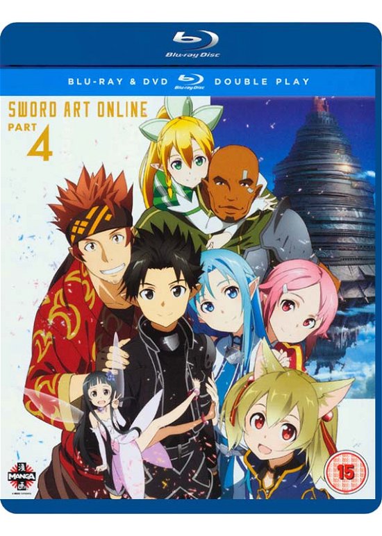Cover for Sword Art Online Part 4 (Episodes 20-25) (Blu-ray) (2014)