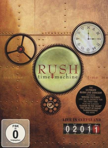 Cover for Rush · Time Machine 2011: Live in Cleveland (DVD)