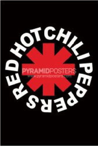 Cover for Red Hot Chili Peppers · Red Hot Chili Peppers: Logo (Poster 61X91,5 Cm) (Zabawki)