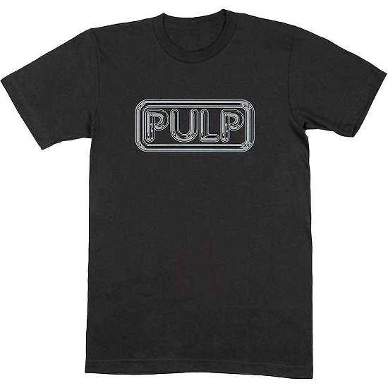 Pulp Unisex T-Shirt: Different Class Logo - Pulp - Marchandise -  - 5056561029641 - 