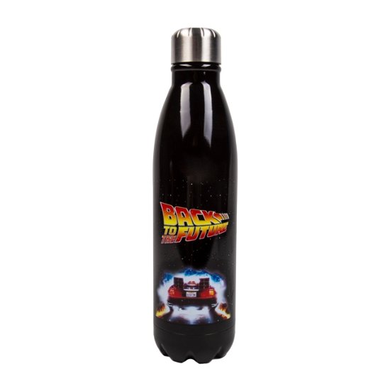 Cover for P.Derive · BACK TO THE FUTURE - Metal Water Bottle - 500ml (MERCH) (2021)