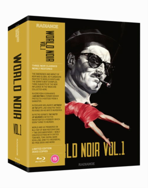 World Noir Volume 1- I Am Waiting / Witness In The City / The Facts Of murder Limited Edition - World Noir Vol 1 Ltd BD - Filme - Radiance Films - 5060974680641 - 18. Dezember 2023