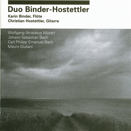 Cover for Duo Binder-hostettler · Music for Flute and Guitar (CD) (2021)