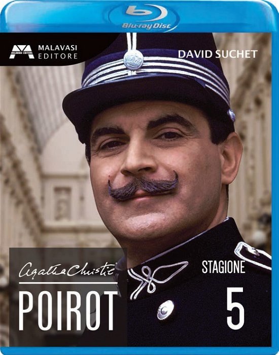 Cover for Poirot Collection · Stagione 05 (Blu-ray) (2023)