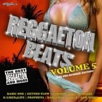 Cover for Reggaeton Beats 5 (CD) (2008)