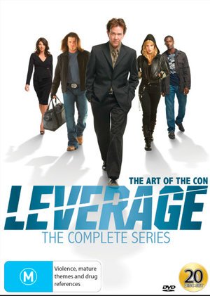 Cover for Leverage: Complete Series (DVD) (2019)