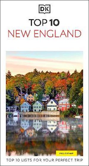 Cover for DK Travel · DK Top 10 New England - Pocket Travel Guide (Paperback Book) (2026)
