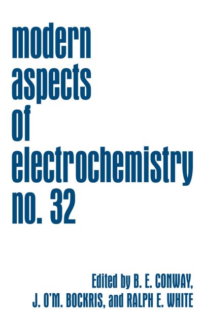 Cover for Brian E Conway · Modern Aspects of Electrochemistry - Modern Aspects of Electrochemistry (Hardcover Book) [1999 edition] (1999)