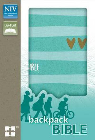 Cover for Zondervan · NIV Backpack Bible, Compact, Flexcover, Turquoise / Gold (Paperback Book) (2017)