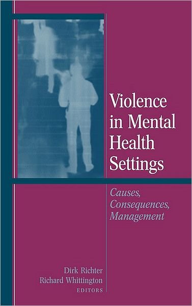 Cover for Richter · Violence in Mental Health Settings: Causes, Consequences, Management (Inbunden Bok) [2006 edition] (2006)