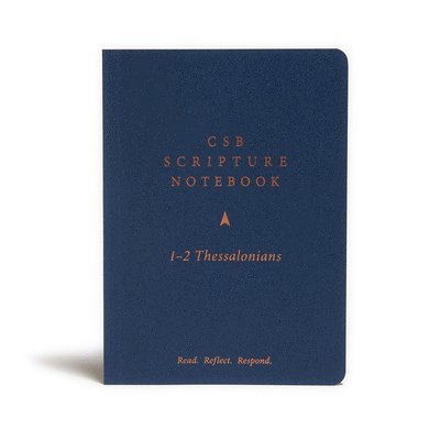 Cover for CSB Bibles by Holman · CSB Scripture Notebook, 1-2 Thessalonians Read. Reflect. Respond. (Paperback Book) (2020)