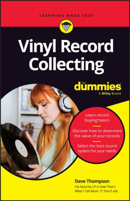 Vinyl Record Collecting For Dummies - Dave Thompson - Books - John Wiley & Sons Inc - 9781394226641 - March 21, 2024