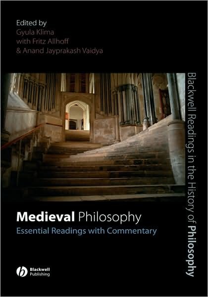 Cover for Klima · Medieval Philosophy: Essential Readings with Commentary - Blackwell Readings in the History of Philosophy (Gebundenes Buch) (2007)