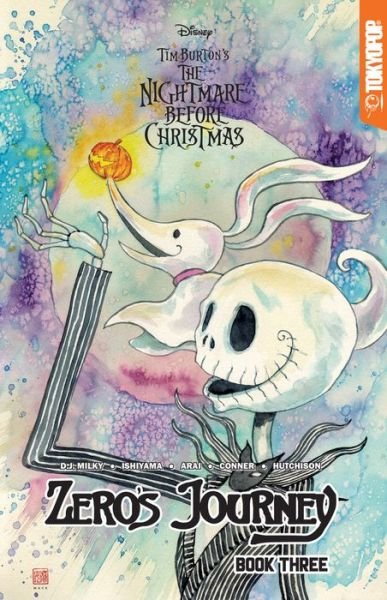 Cover for D.J. Milky · Disney Manga: Tim Burton's The Nightmare Before Christmas - Zero's Journey Graphic Novel, Book 3 (Variant) - Zero's Journey GN series (Paperback Book) (2019)