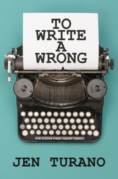 To Write a Wrong - Jen Turano - Books - Cengage Learning, Inc - 9781432894641 - March 1, 2022