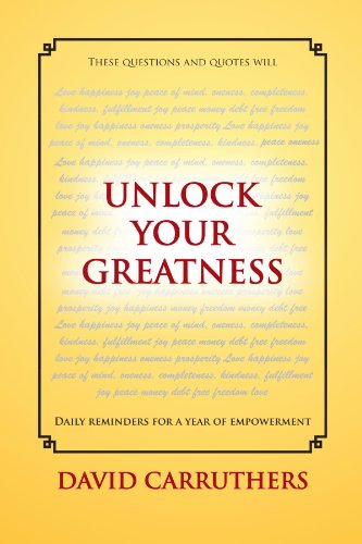 Cover for David Carruthers · Unlock Your Greatness (Pocketbok) (2012)