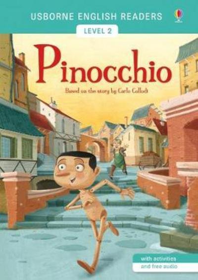 Cover for Usborne · Pinocchio - English Readers Level 2 (Paperback Book) (2017)