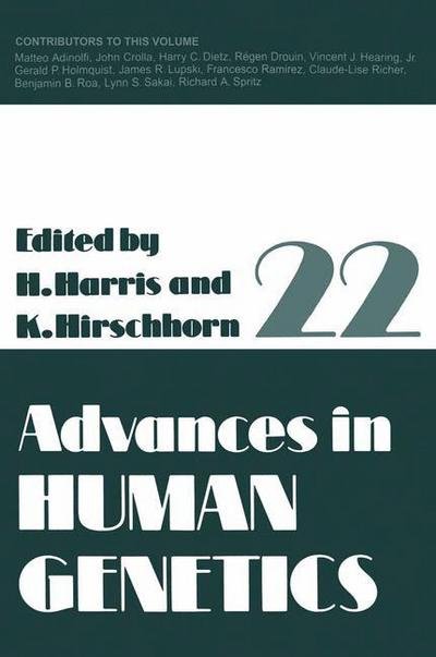 Cover for Harry Harris · Advances in Human Genetics - Advances in Human Genetics (Paperback Book) [Softcover reprint of the original 1st ed. 1994 edition] (2013)