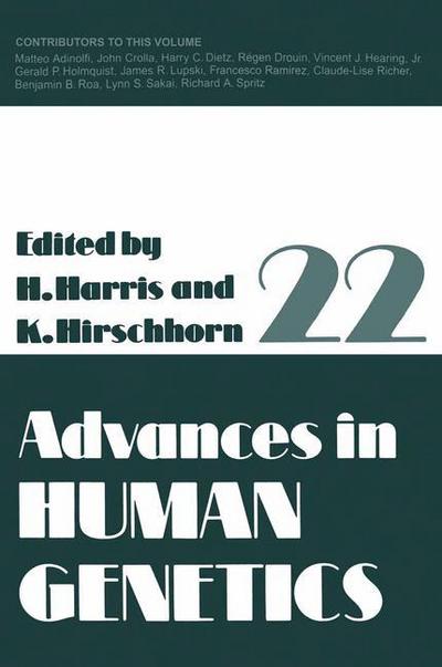 Cover for Harry Harris · Advances in Human Genetics - Advances in Human Genetics (Pocketbok) [Softcover reprint of the original 1st ed. 1994 edition] (2013)