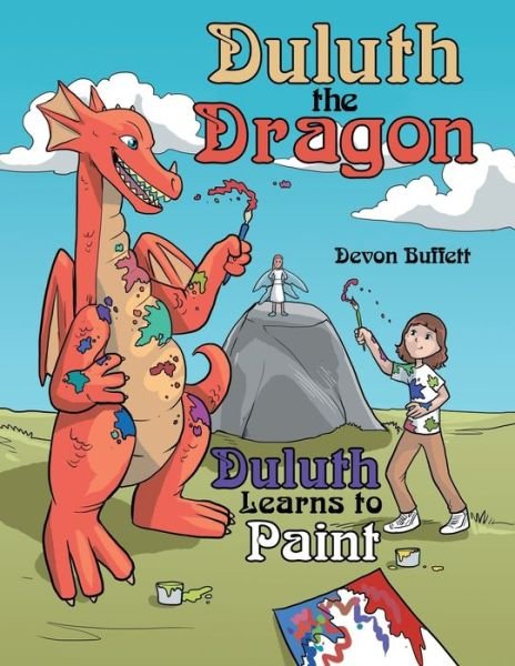 Cover for Buffett Devon Buffett · Duluth the Dragon: Duluth Learns to Paint (Paperback Book) (2019)