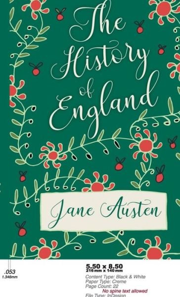 Cover for Jane Austen · The History of England (Hardcover Book) (2022)