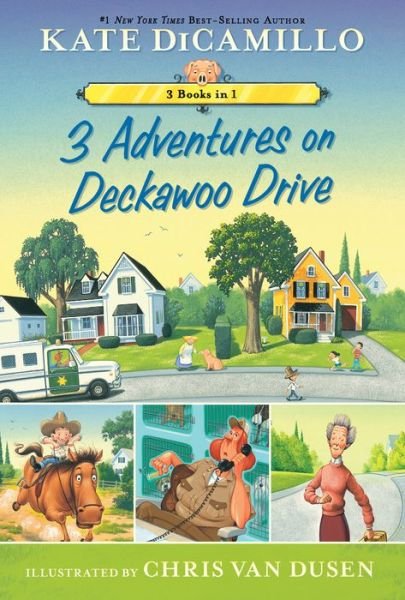 Cover for Chris Van Dusen · 3 Adventures on Deckawoo Drive (Book) (2019)