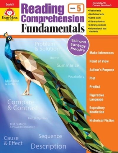 Cover for Evan Moor · Reading Comprehension Fundamentals, Grade 5 (Paperback Book) (2018)