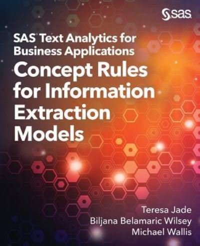 Cover for Teresa Jade · SAS Text Analytics for Business Applications (Paperback Book) (2019)