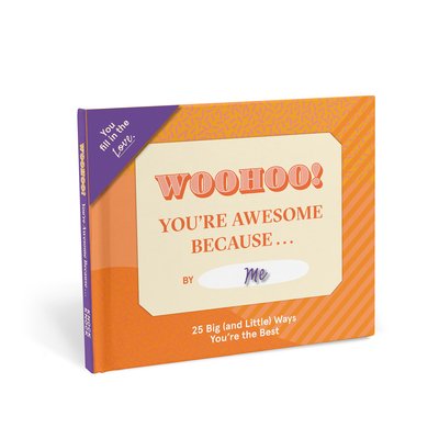 Cover for Knock Knock · Knock Knock You're Awesome Because … Book Fill in the Love Fill-in-the-Blank Book &amp; Gift Journal - Fill-in-the-Love (Stationery) (2020)