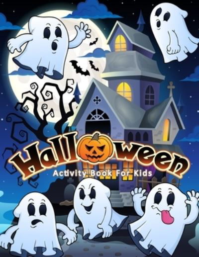 Cover for Copter Publishing · Halloween Activity Book For Kids (Pocketbok) (2019)