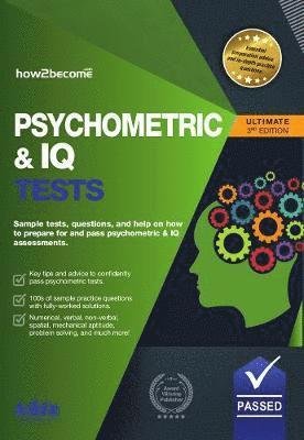 Psychometric & IQ Tests - Testing Series - How2Become - Książki - How2become Ltd - 9781912370641 - 1 maja 2019