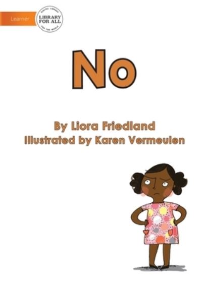 Cover for Liora Friedland · No (Paperback Book) (2021)