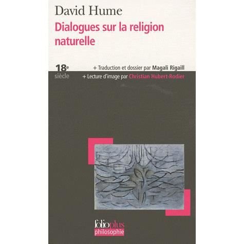 Cover for 1711-1776 Hume · Dialogues Sur La Relig Nat (Folio Plus Philosophie) (French Edition) (Paperback Book) [French edition] (2009)