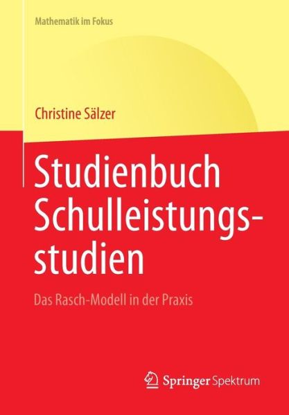 Cover for Sälzer · Studienbuch Schulleistungsstudie (Book) (2015)