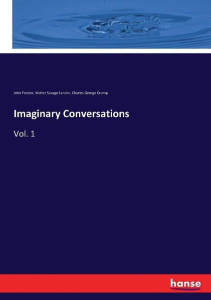 Cover for Forster · Imaginary Conversations (Book) (2017)