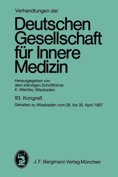 Cover for Klaus Miehlke · Sepsis Und Septischer Schock: Symposium A : 93 Kongress : Papers (Paperback Book) [German edition] (1988)