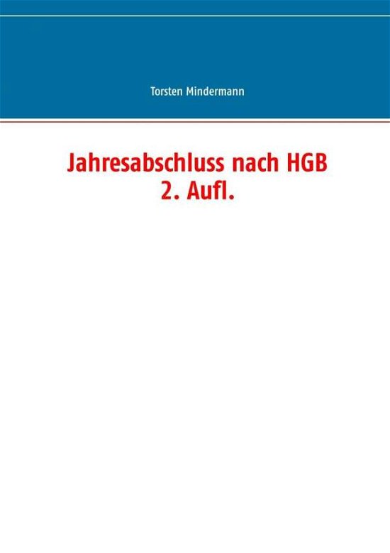 Cover for Mindermann · Jahresabschluss nach HGB (Book) (2016)