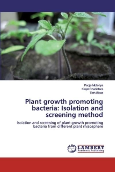Cover for Moteriya · Plant growth promoting bacteri (Bog) (2019)