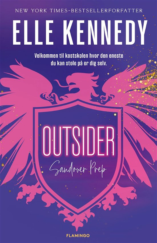 Sandover Prep: Outsider - Elle Kennedy - Bøker - Flamingo - 9788702394641 - 10. august 2023