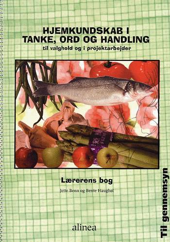 Cover for Jette Benn · Hjemkundskab i tanke ord og handling, Vejledning (Spiral Book) [1st edition] (2003)