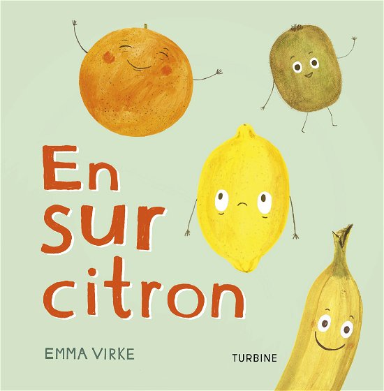 Cover for Emma Virke · En sur citron (Cardboard Book) [1. wydanie] (2018)
