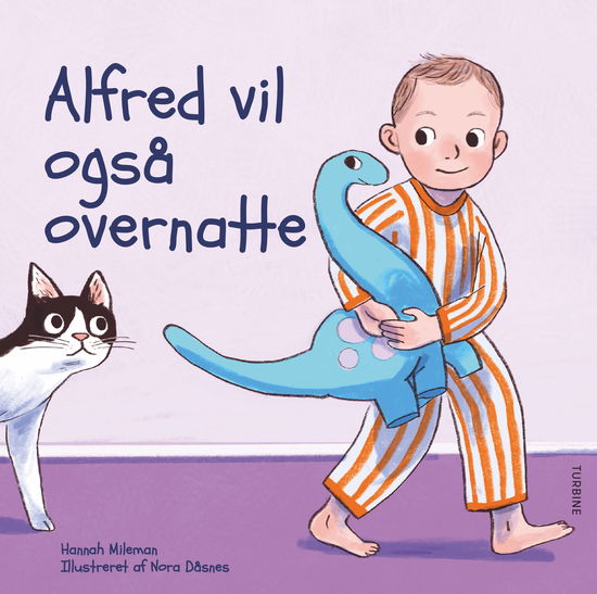 Cover for Hannah Mileman · Alfred vil også overnatte (Cardboard Book) [1º edição] (2024)