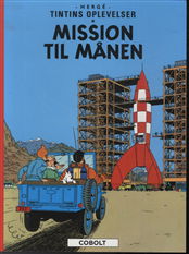 Cover for Hergé · Tintins oplevelser: Tintin: Mission til Månen - softcover (Sewn Spine Book) [4th edição] (2012)