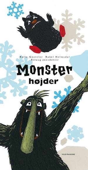 Cover for Kalle Güettler, Rakel Helmsdal, Áslaug Jónsdóttir · Store Monster og lille monster: Monsterhøjder (Bound Book) [1. Painos] (2022)