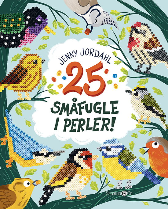 Cover for Jenny Jordahl · 25 småfugle i perler (Hardcover Book) [1st edition] (2025)