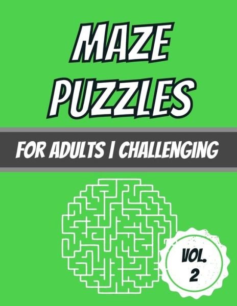Cover for Dabini G · Maze Puzzles (Taschenbuch) (2020)