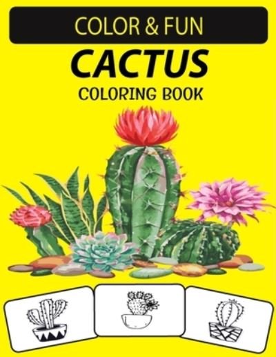 Cover for Black Rose Press House · Cactus Coloring Book (Taschenbuch) (2020)