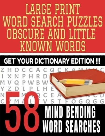 Cover for Deep Dyve Press · Large Print Word Search Puzzles Obscure and Little Known Words (Pocketbok) (2020)