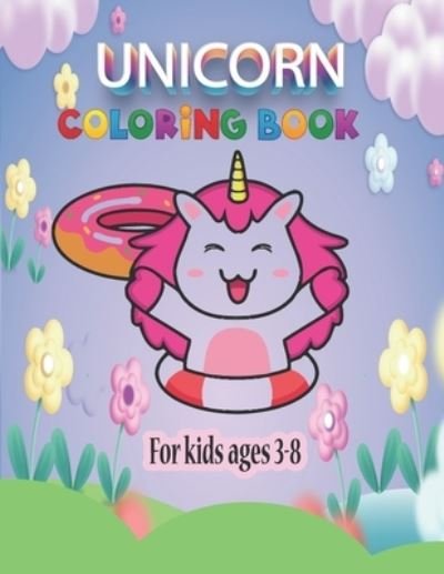 Cover for Jrsrafsan Press Publication · Unicorn Coloring Book: Unicorn coloring book unicorn Coloring and Animal Activity Book For Children Boys Girls, Specially Kindergarten Toddlers Ages 3-8. (Pocketbok) (2021)