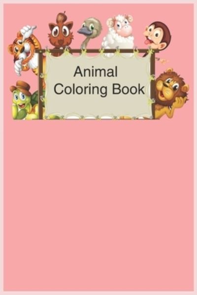 Cover for Memedd Planner · Kids Coloring Books Animal Coloring Book: For Kids Aged 3-8 years Boys And Girls (Paperback Book) (2021)